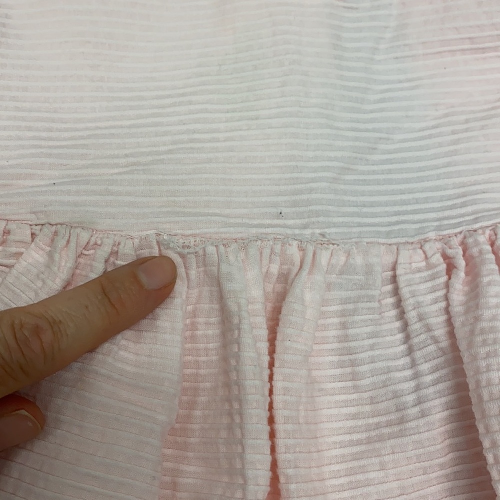 Ralph Lauren lined, cotton pink dressy dress. - Picture 4 of 5